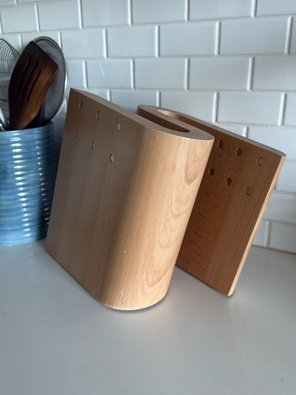 Artelegno “S” Magnetic Knife Block